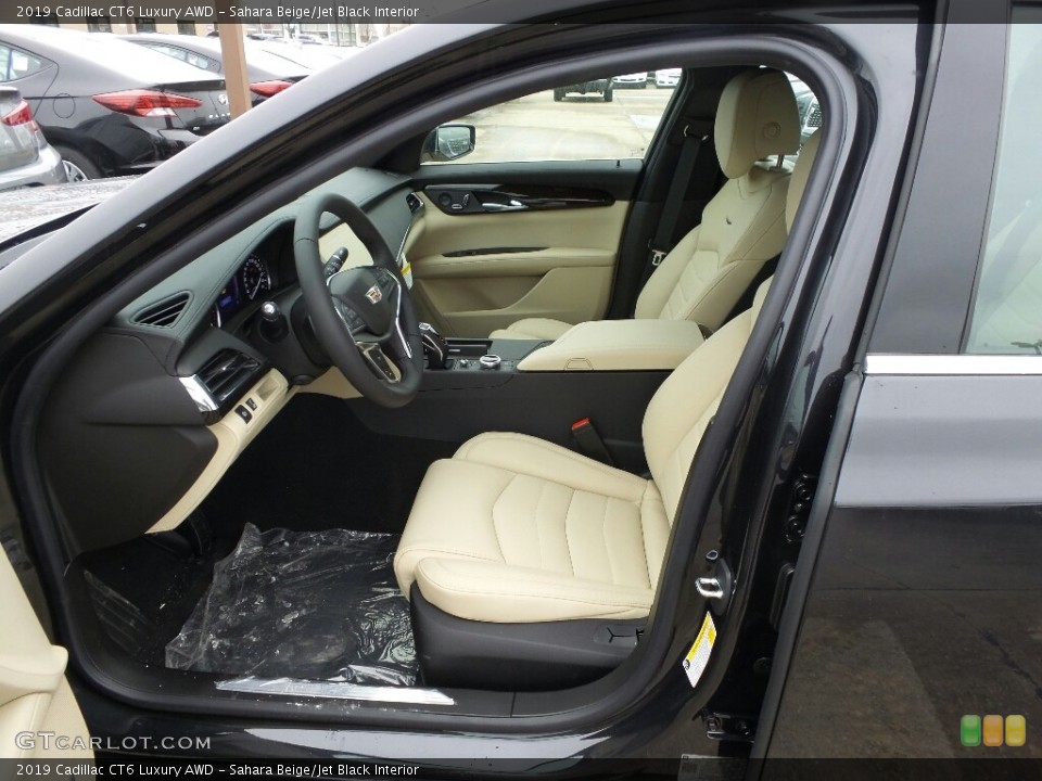 Sahara Beige/Jet Black Interior Photo for the 2019 Cadillac CT6 Luxury AWD #131772098