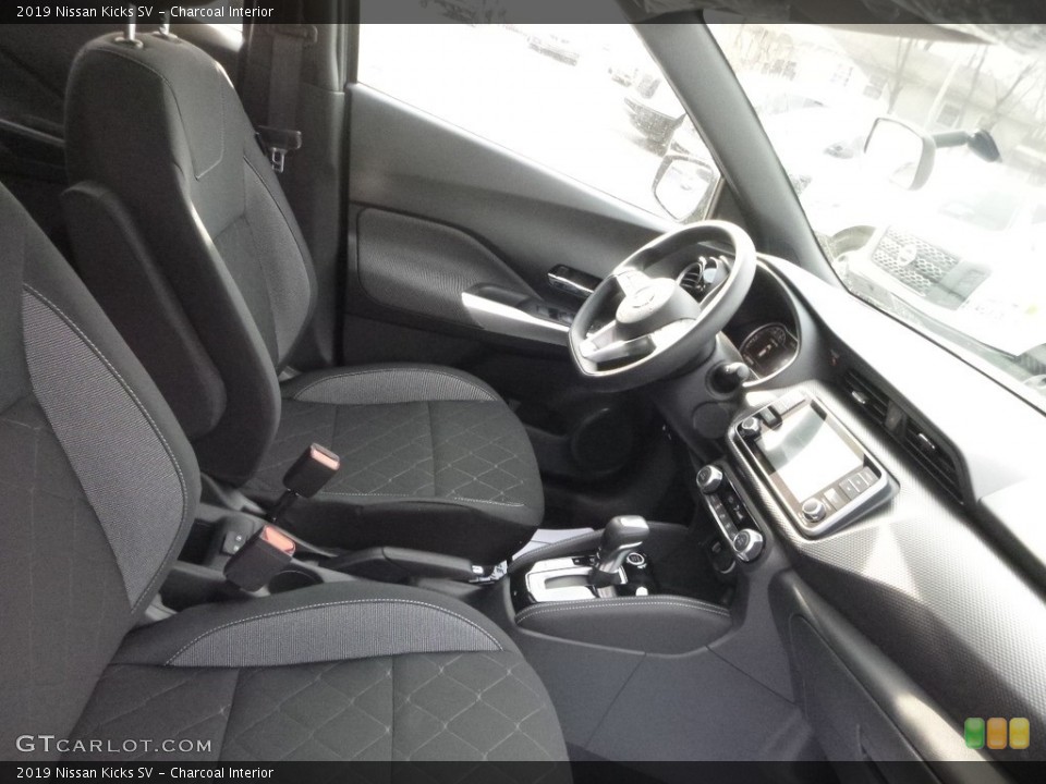Charcoal Interior Front Seat for the 2019 Nissan Kicks SV #131775707