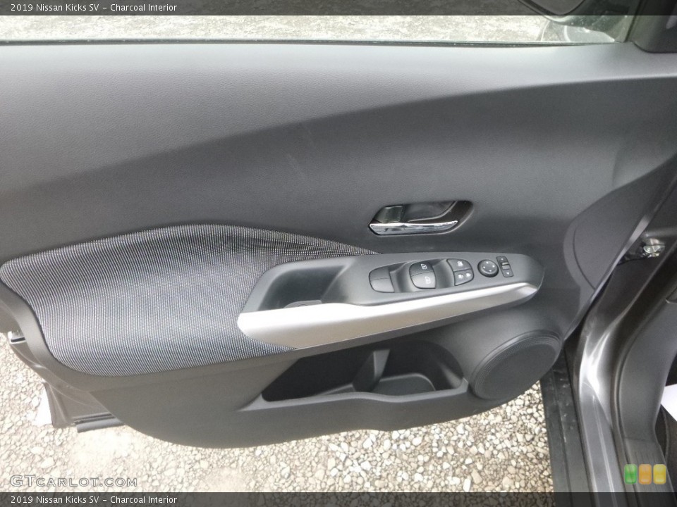 Charcoal Interior Door Panel for the 2019 Nissan Kicks SV #131775788