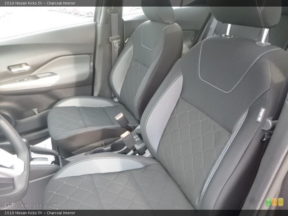 Charcoal Interior Front Seat for the 2019 Nissan Kicks SV #131775815