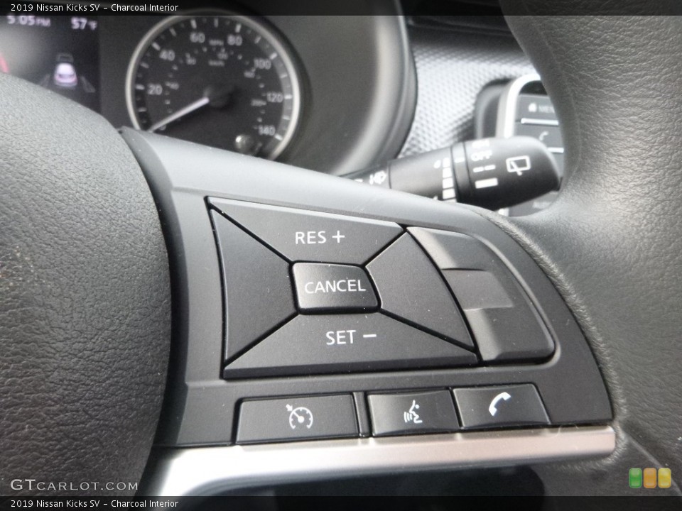 Charcoal Interior Controls for the 2019 Nissan Kicks SV #131775917