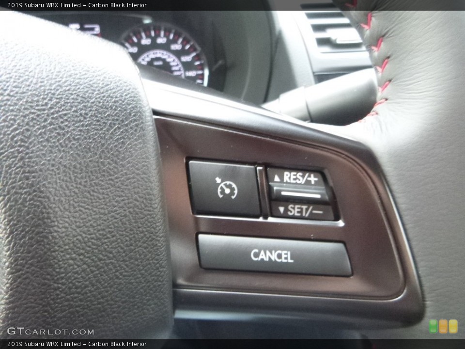 Carbon Black Interior Steering Wheel for the 2019 Subaru WRX Limited #131780295