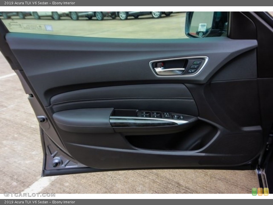 Ebony Interior Door Panel for the 2019 Acura TLX V6 Sedan #131786234