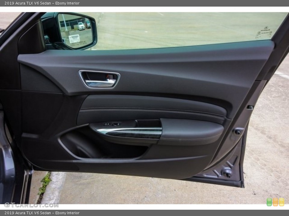 Ebony Interior Door Panel for the 2019 Acura TLX V6 Sedan #131786297