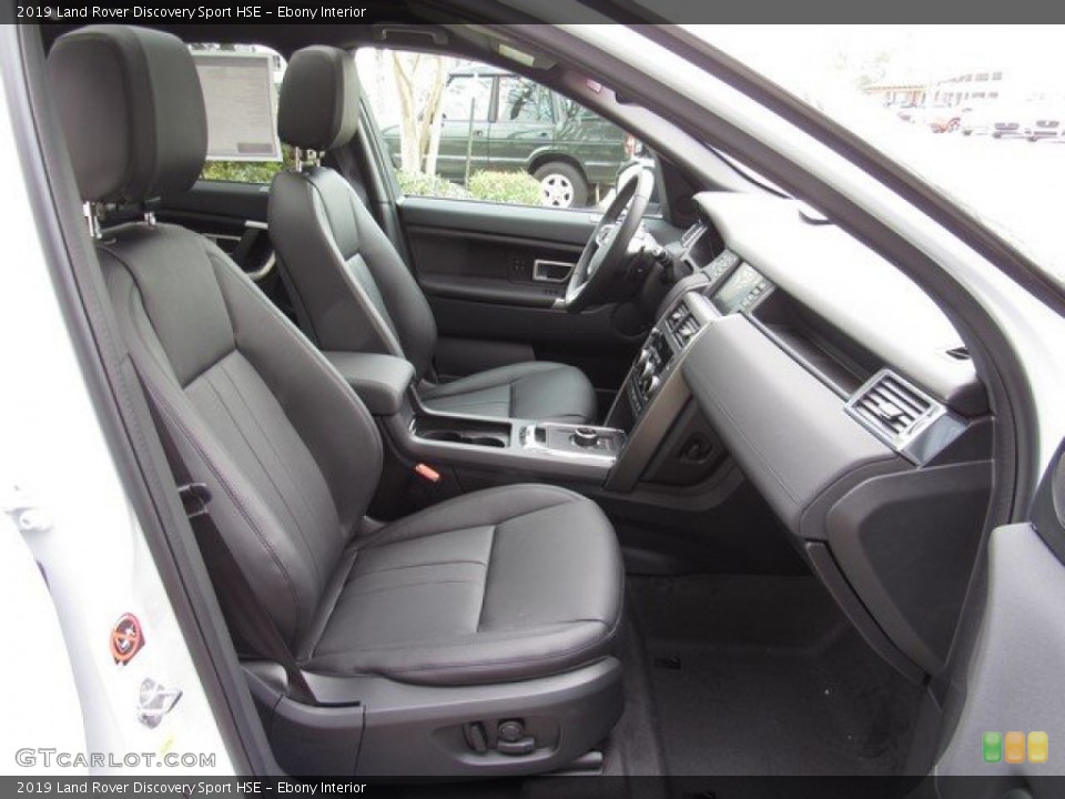 Ebony Interior Front Seat for the 2019 Land Rover Discovery Sport HSE #131794883