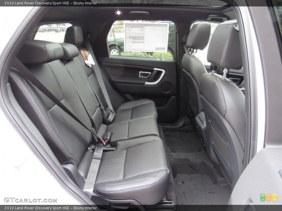 Ebony Interior Rear Seat for the 2019 Land Rover Discovery Sport HSE #131795102
