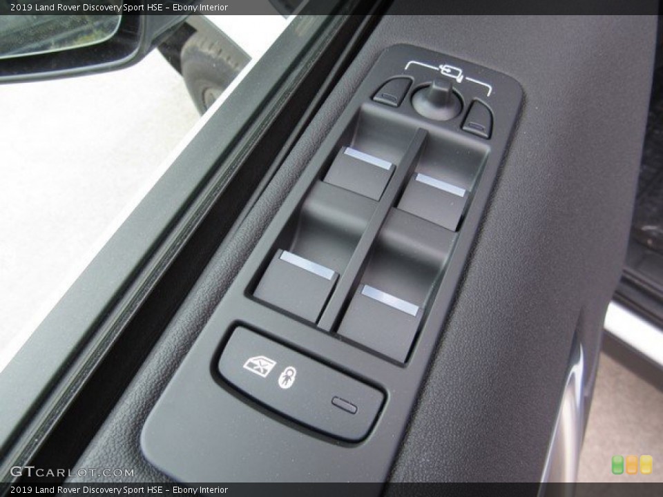 Ebony Interior Controls for the 2019 Land Rover Discovery Sport HSE #131795195