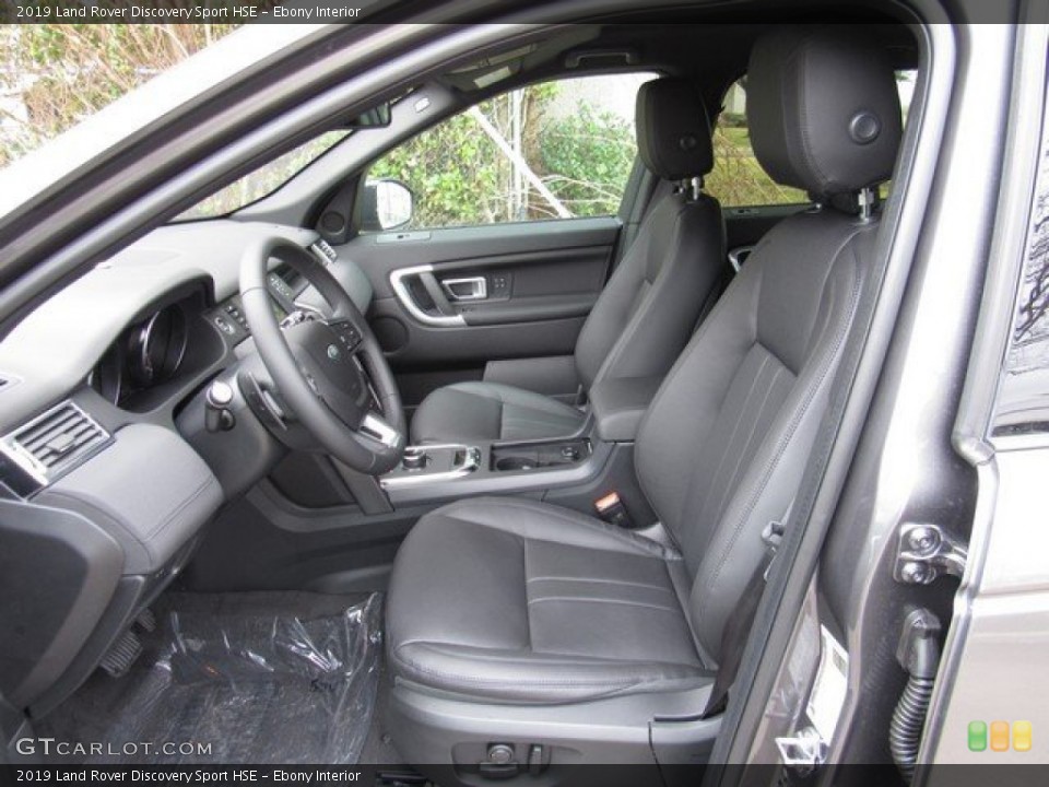 Ebony Interior Front Seat for the 2019 Land Rover Discovery Sport HSE #131795435