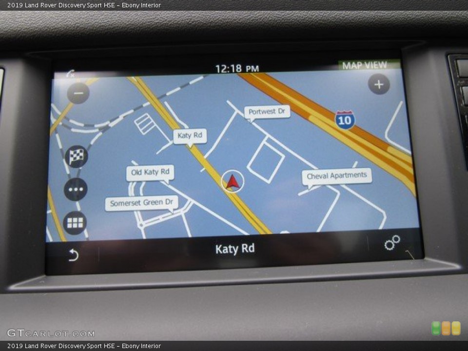 Ebony Interior Navigation for the 2019 Land Rover Discovery Sport HSE #131795909