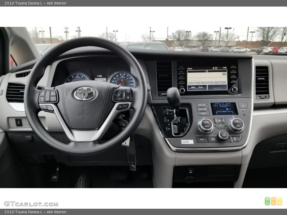 Ash Interior Dashboard for the 2019 Toyota Sienna L #131798702