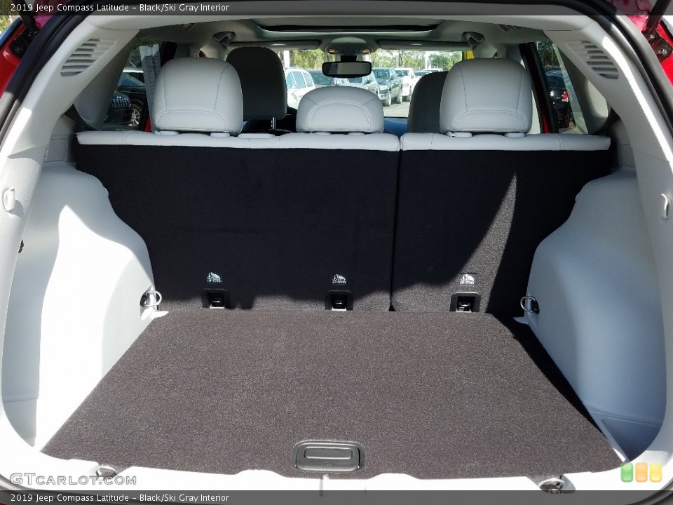 Black/Ski Gray Interior Trunk for the 2019 Jeep Compass Latitude #131800157