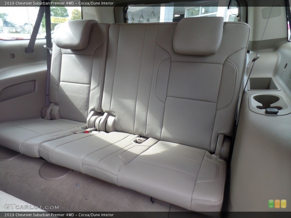 Cocoa/Dune Interior Rear Seat for the 2019 Chevrolet Suburban Premier 4WD #131801015