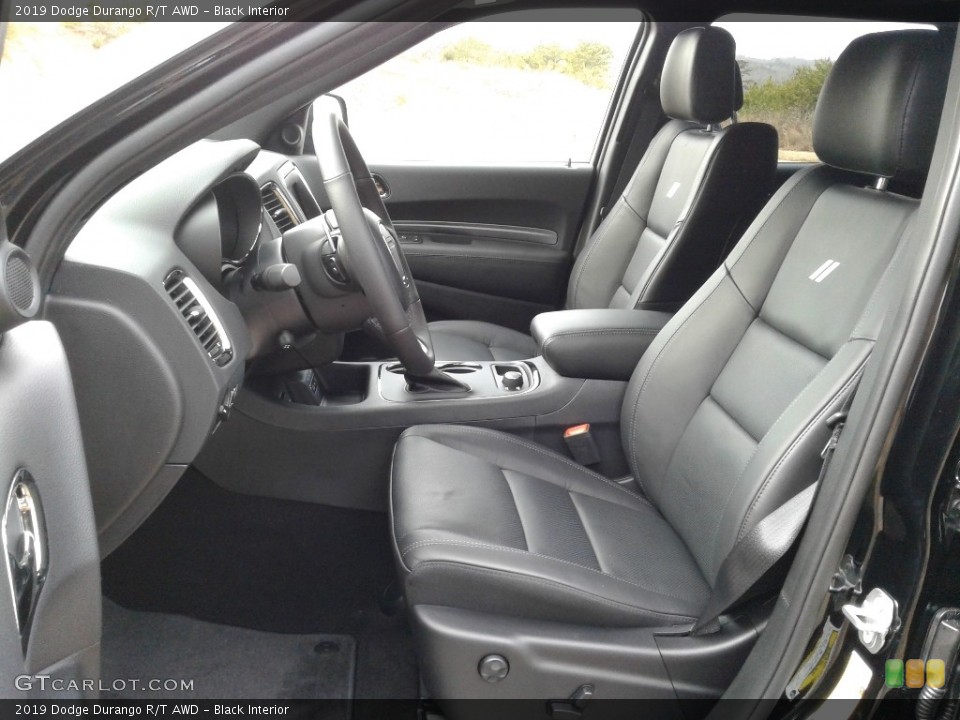 Black Interior Photo for the 2019 Dodge Durango R/T AWD #131803190