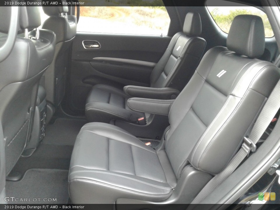 Black Interior Rear Seat for the 2019 Dodge Durango R/T AWD #131803211