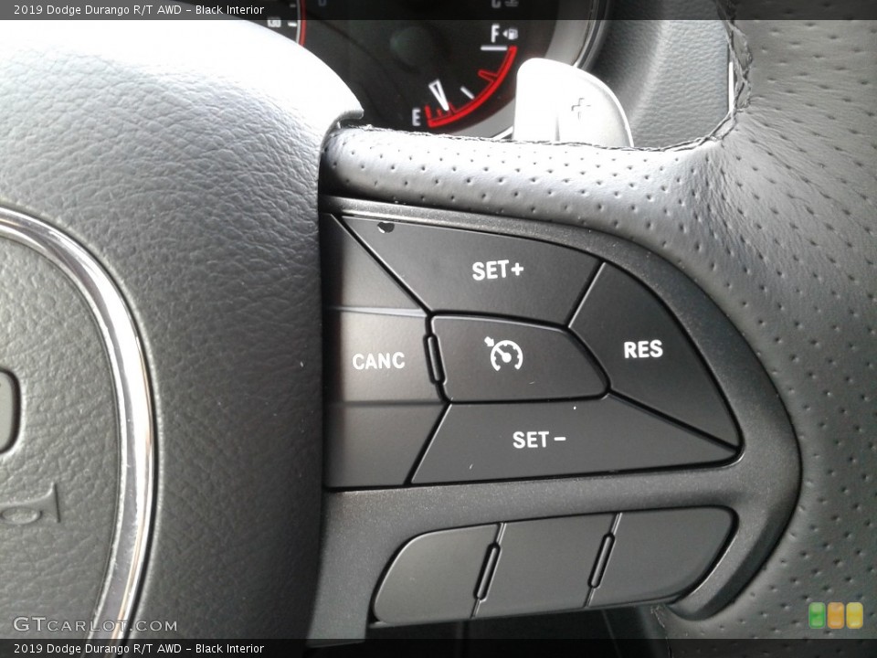 Black Interior Steering Wheel for the 2019 Dodge Durango R/T AWD #131803439