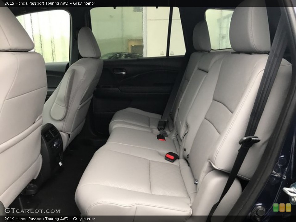 Gray Interior Rear Seat for the 2019 Honda Passport Touring AWD #131804204