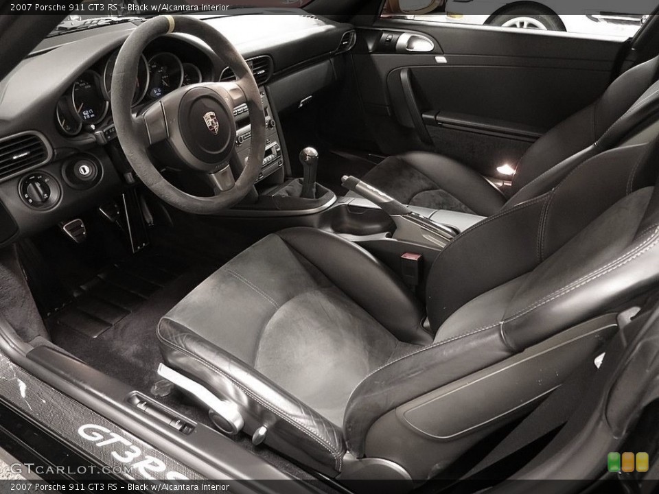 Black w/Alcantara Interior Front Seat for the 2007 Porsche 911 GT3 RS #131805098