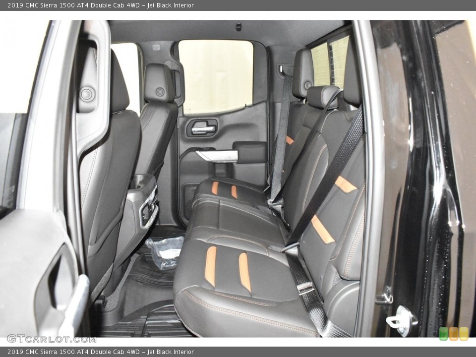 Jet Black Interior Rear Seat for the 2019 GMC Sierra 1500 AT4 Double Cab 4WD #131808781