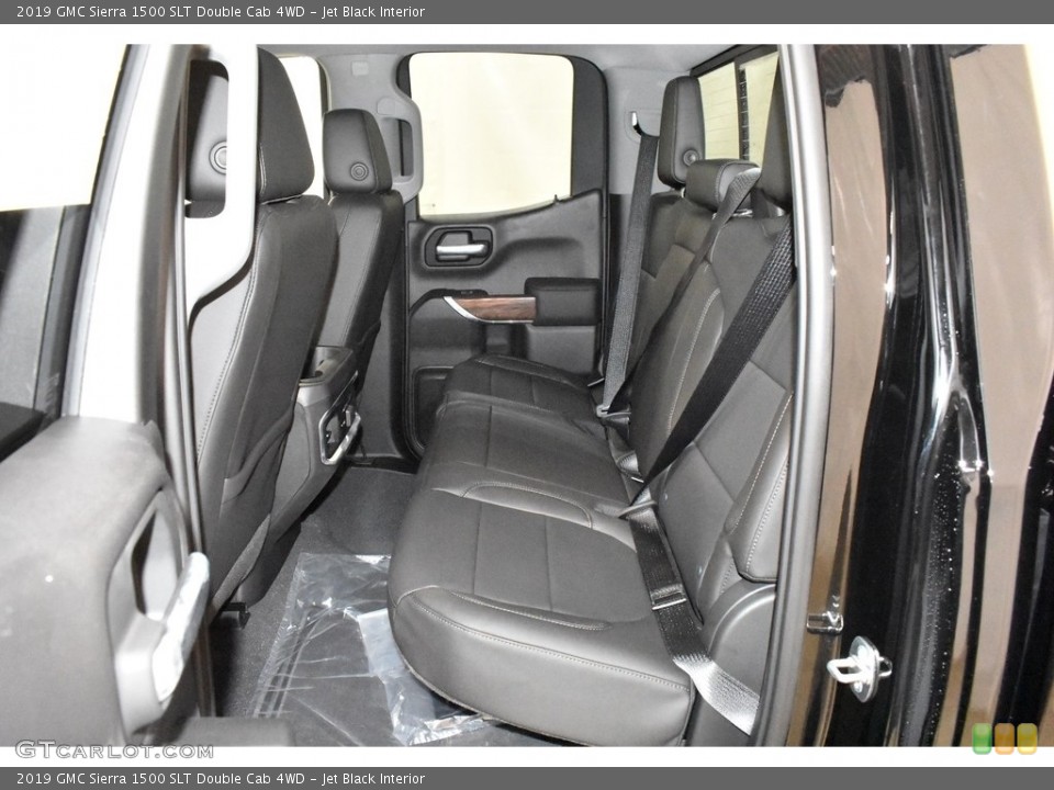 Jet Black Interior Rear Seat for the 2019 GMC Sierra 1500 SLT Double Cab 4WD #131808935