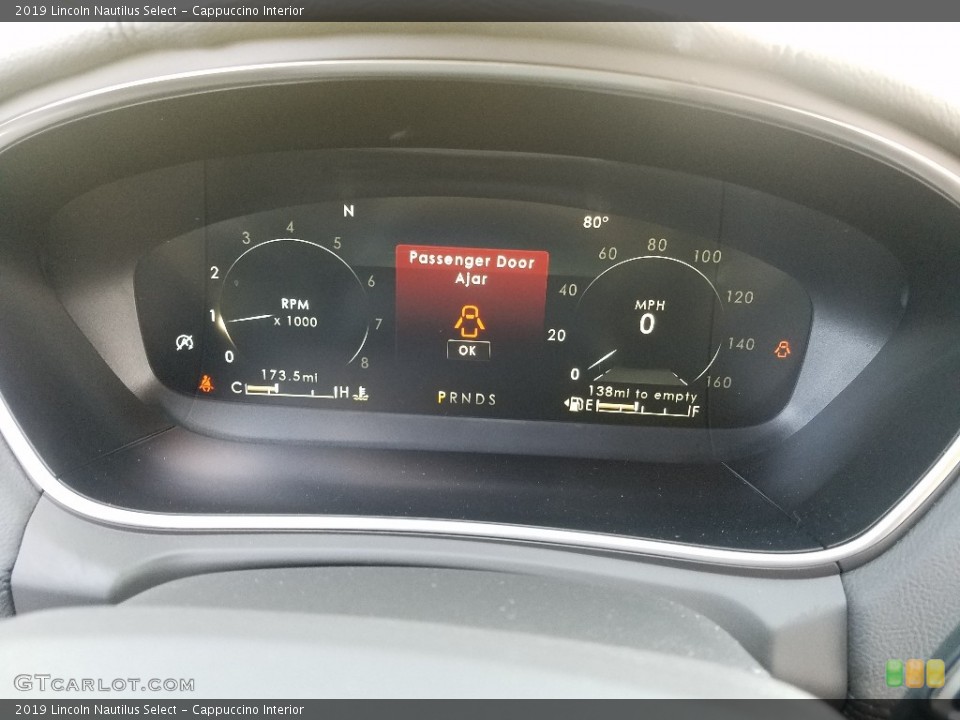 Cappuccino Interior Gauges for the 2019 Lincoln Nautilus Select #131814037
