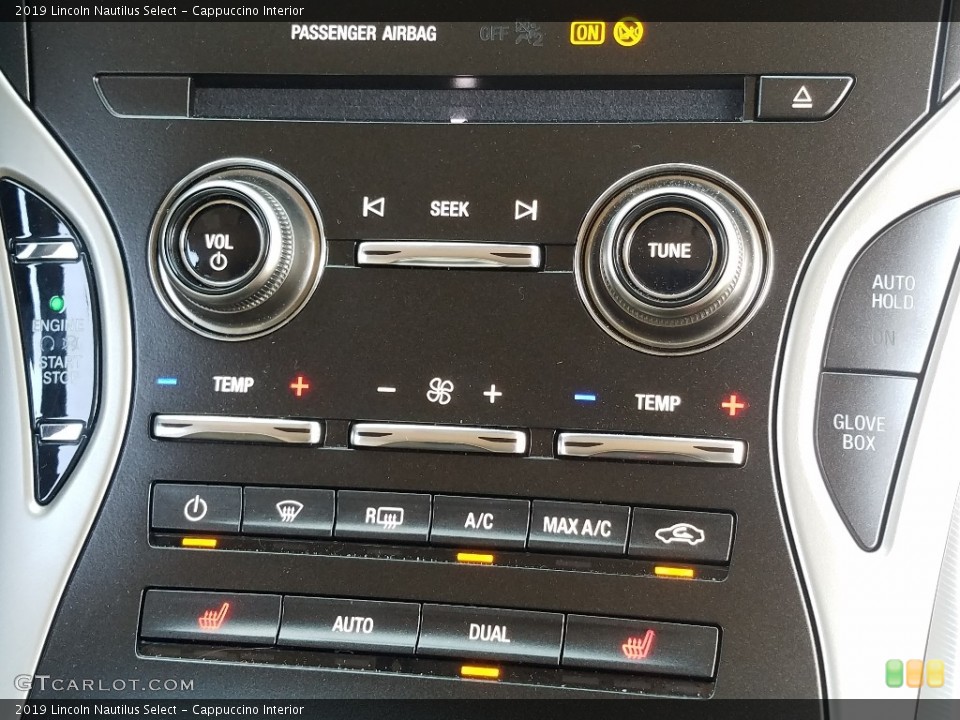 Cappuccino Interior Controls for the 2019 Lincoln Nautilus Select #131814088