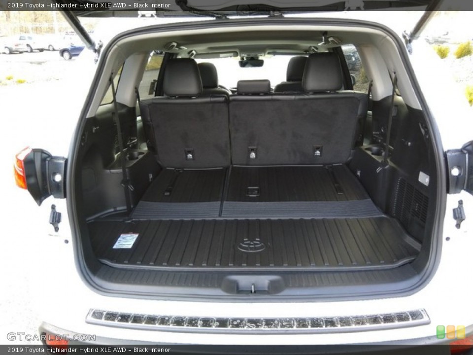Black Interior Trunk for the 2019 Toyota Highlander Hybrid XLE AWD #131821479