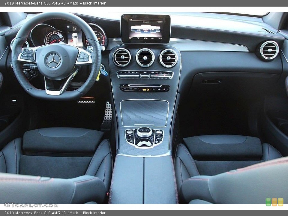 Black Interior Dashboard for the 2019 Mercedes-Benz GLC AMG 43 4Matic #131822751