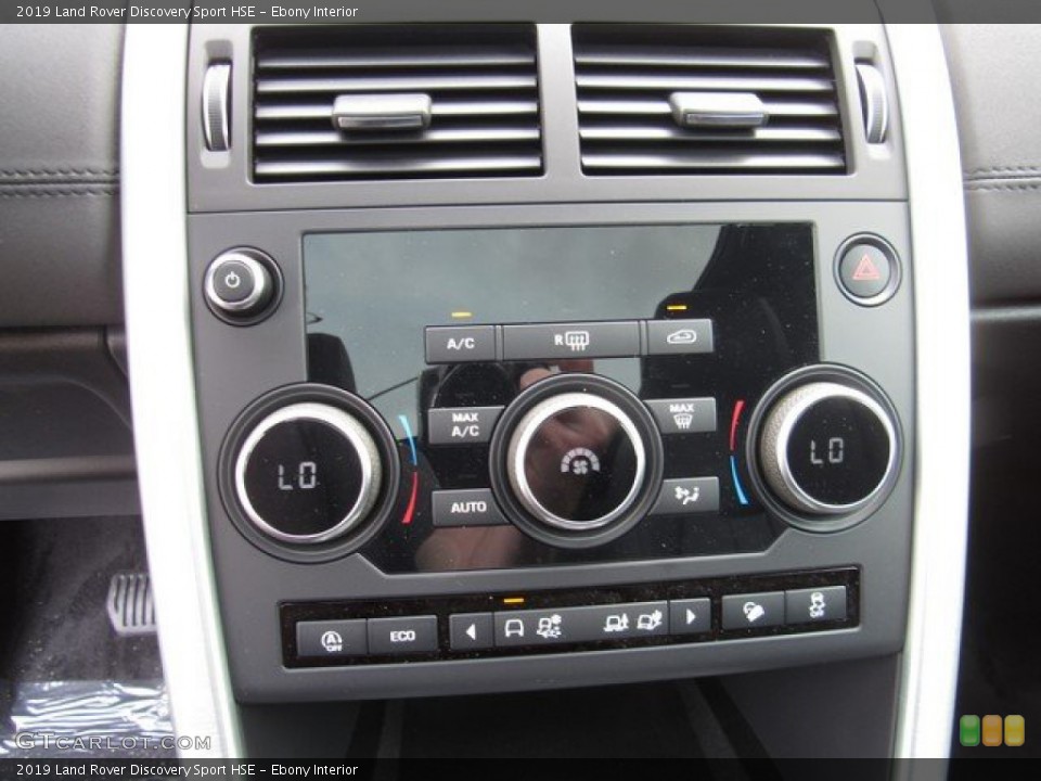 Ebony Interior Controls for the 2019 Land Rover Discovery Sport HSE #131827806