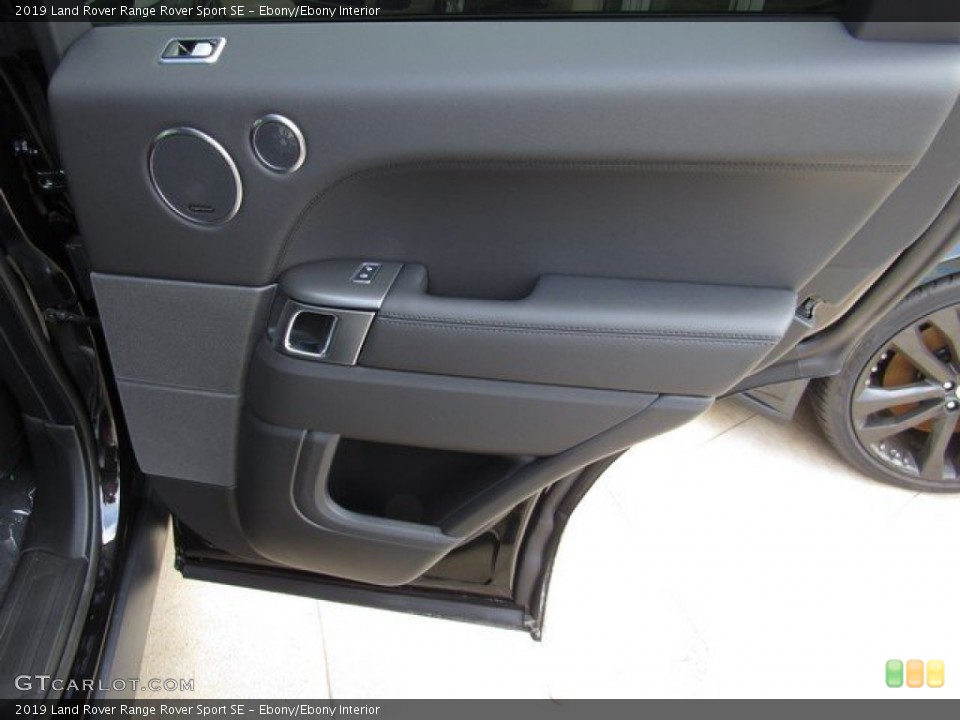 Ebony/Ebony Interior Door Panel for the 2019 Land Rover Range Rover Sport SE #131829792