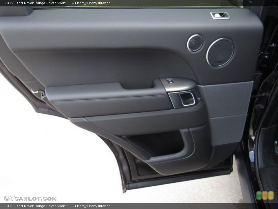 Ebony/Ebony Interior Door Panel for the 2019 Land Rover Range Rover Sport SE #131829807
