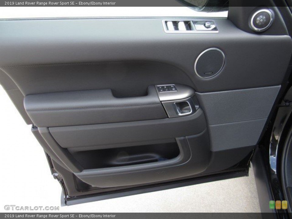 Ebony/Ebony Interior Door Panel for the 2019 Land Rover Range Rover Sport SE #131829831