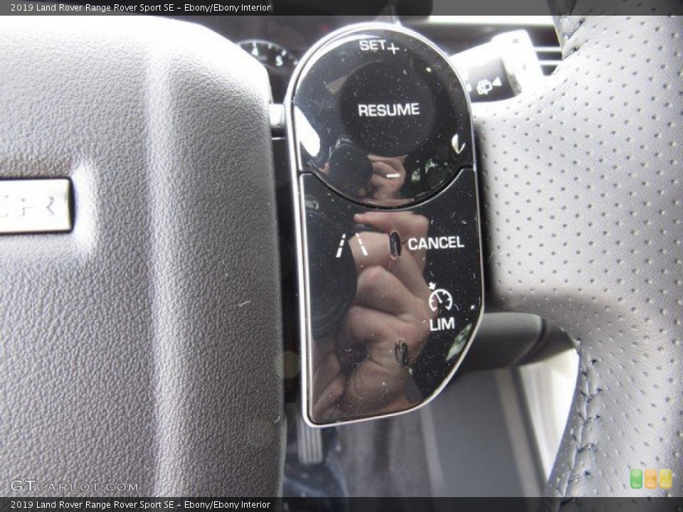 Ebony/Ebony Interior Steering Wheel for the 2019 Land Rover Range Rover Sport SE #131829921