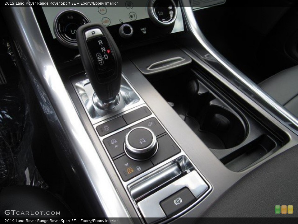 Ebony/Ebony Interior Transmission for the 2019 Land Rover Range Rover Sport SE #131830035