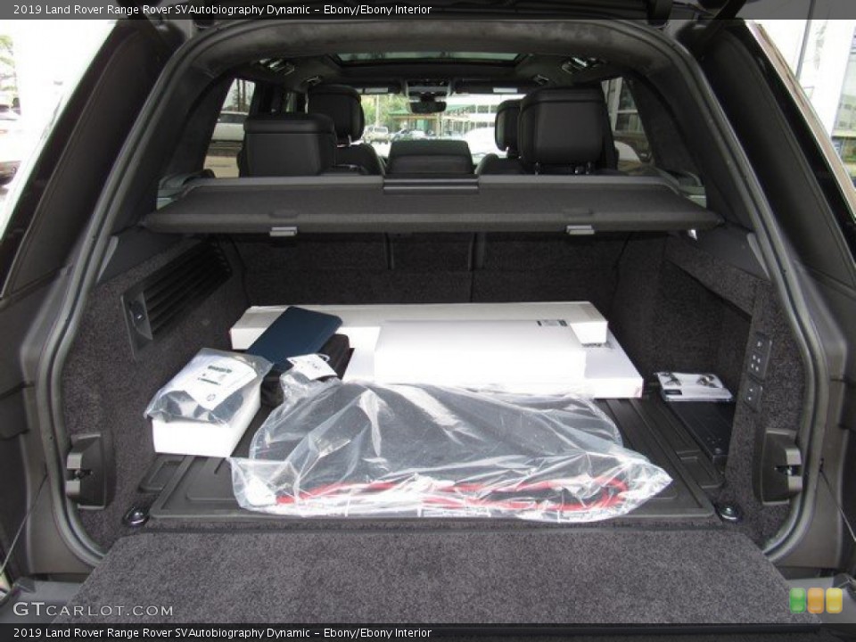 Ebony/Ebony Interior Trunk for the 2019 Land Rover Range Rover SVAutobiography Dynamic #131830431