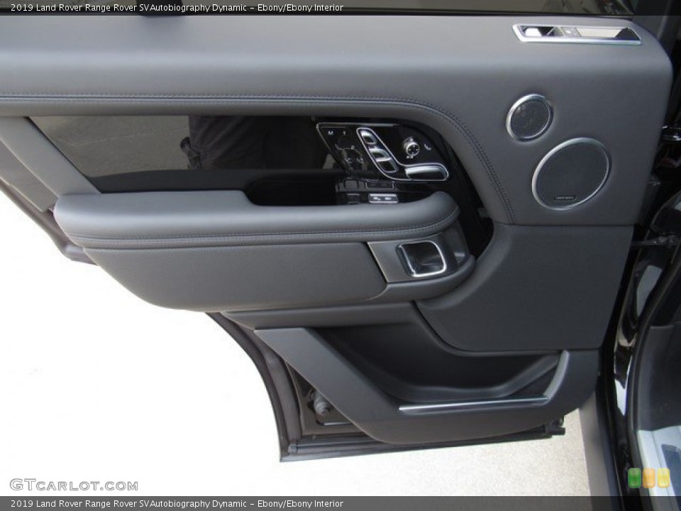 Ebony/Ebony Interior Door Panel for the 2019 Land Rover Range Rover SVAutobiography Dynamic #131830584