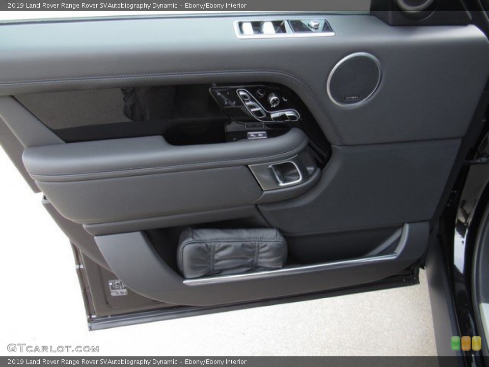Ebony/Ebony Interior Door Panel for the 2019 Land Rover Range Rover SVAutobiography Dynamic #131830608