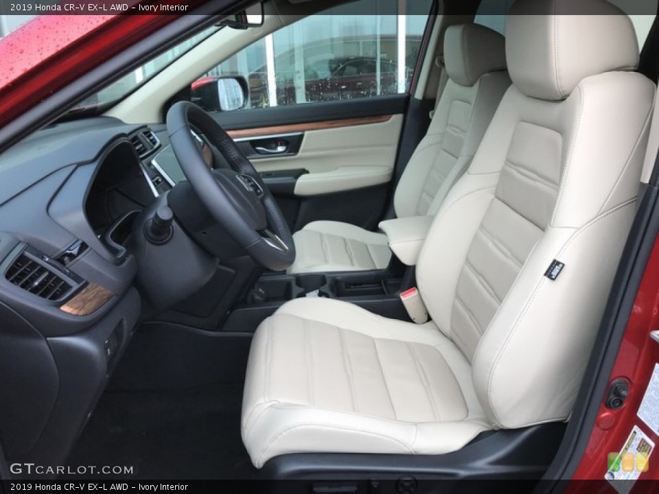 Ivory Interior Photo for the 2019 Honda CR-V EX-L AWD #131832843