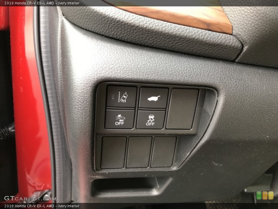 Ivory Interior Controls for the 2019 Honda CR-V EX-L AWD #131832930