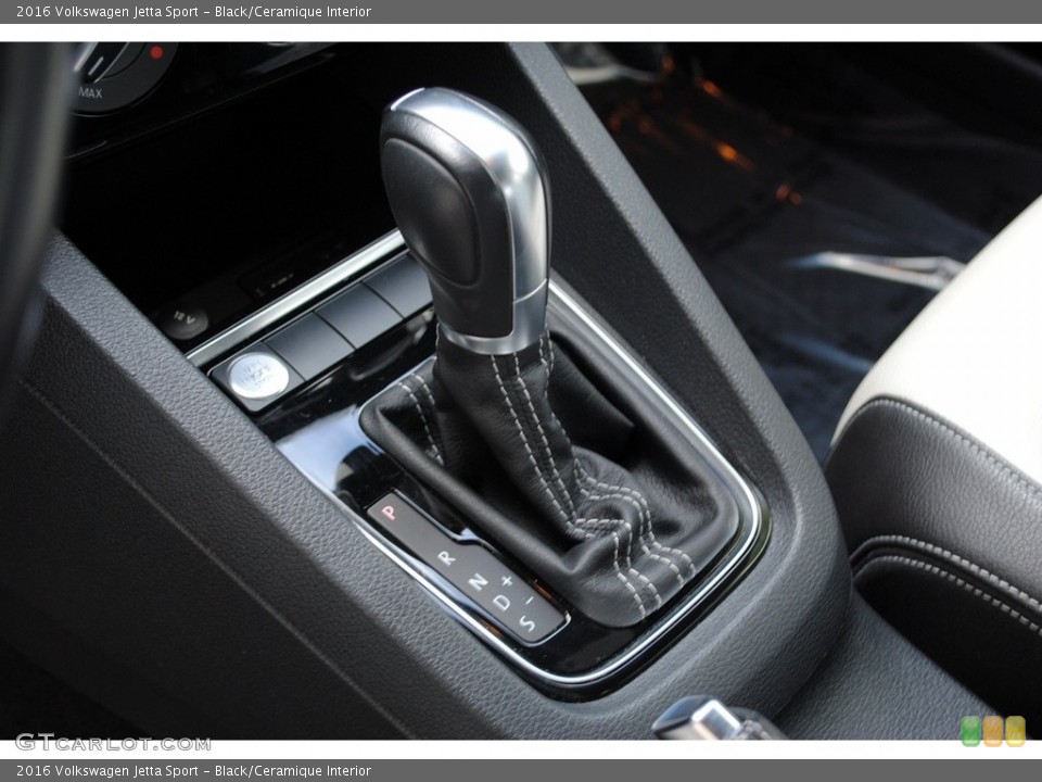 Black/Ceramique Interior Transmission for the 2016 Volkswagen Jetta Sport #131834961