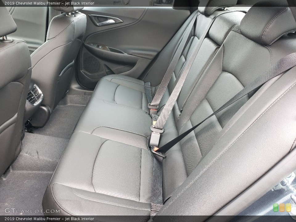 Jet Black Interior Rear Seat for the 2019 Chevrolet Malibu Premier #131836650