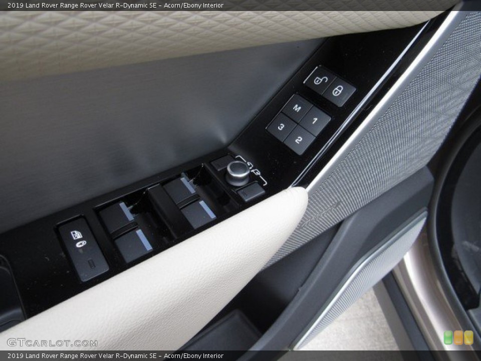 Acorn/Ebony Interior Controls for the 2019 Land Rover Range Rover Velar R-Dynamic SE #131864612
