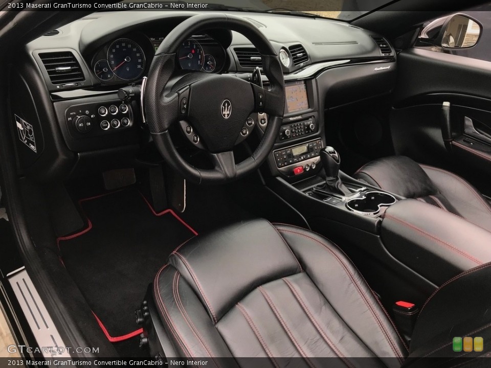 Nero Interior Front Seat for the 2013 Maserati GranTurismo Convertible GranCabrio #131869961