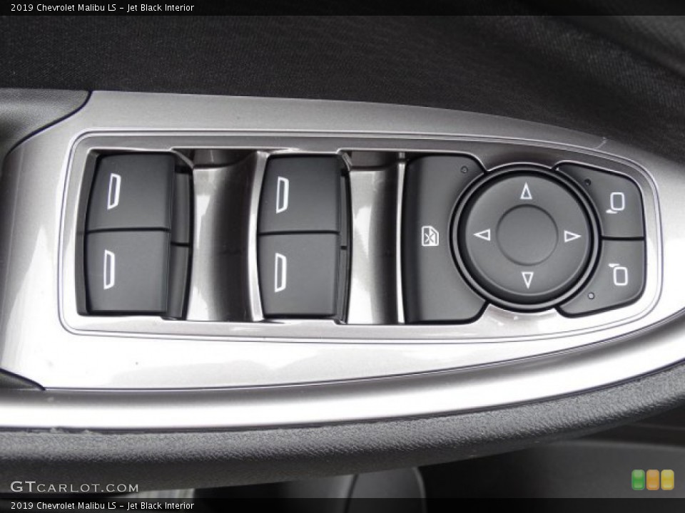 Jet Black Interior Controls for the 2019 Chevrolet Malibu LS #131896064