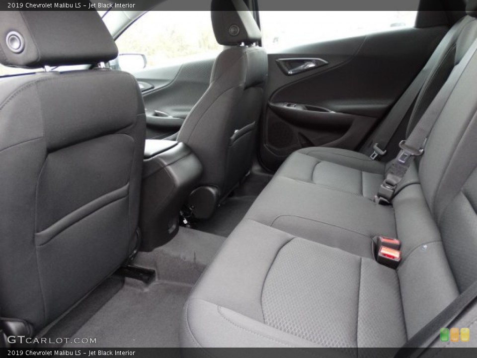 Jet Black Interior Rear Seat for the 2019 Chevrolet Malibu LS #131896223