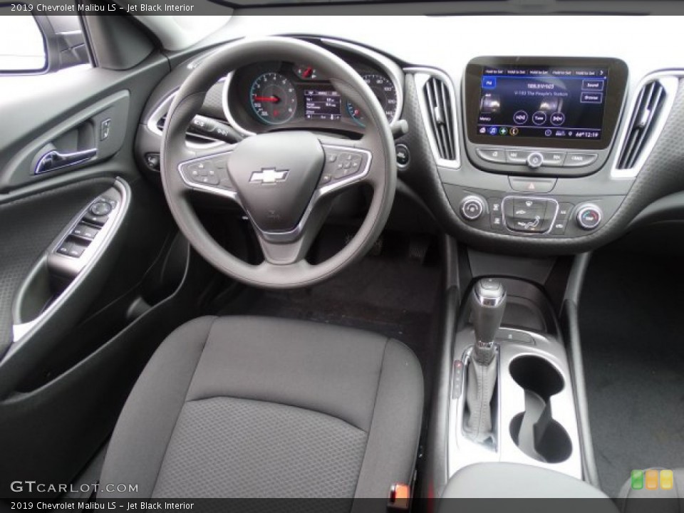 Jet Black Interior Dashboard for the 2019 Chevrolet Malibu LS #131896238