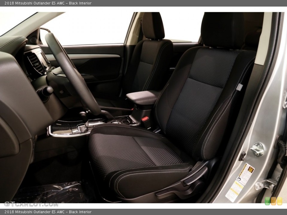 Black Interior Front Seat for the 2018 Mitsubishi Outlander ES AWC #131911329