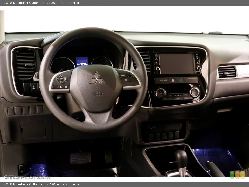 Black Interior Dashboard for the 2018 Mitsubishi Outlander ES AWC #131911353