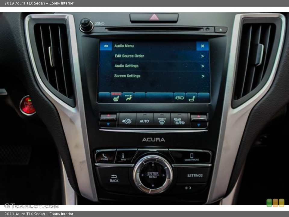 Ebony Interior Controls for the 2019 Acura TLX Sedan #131919231