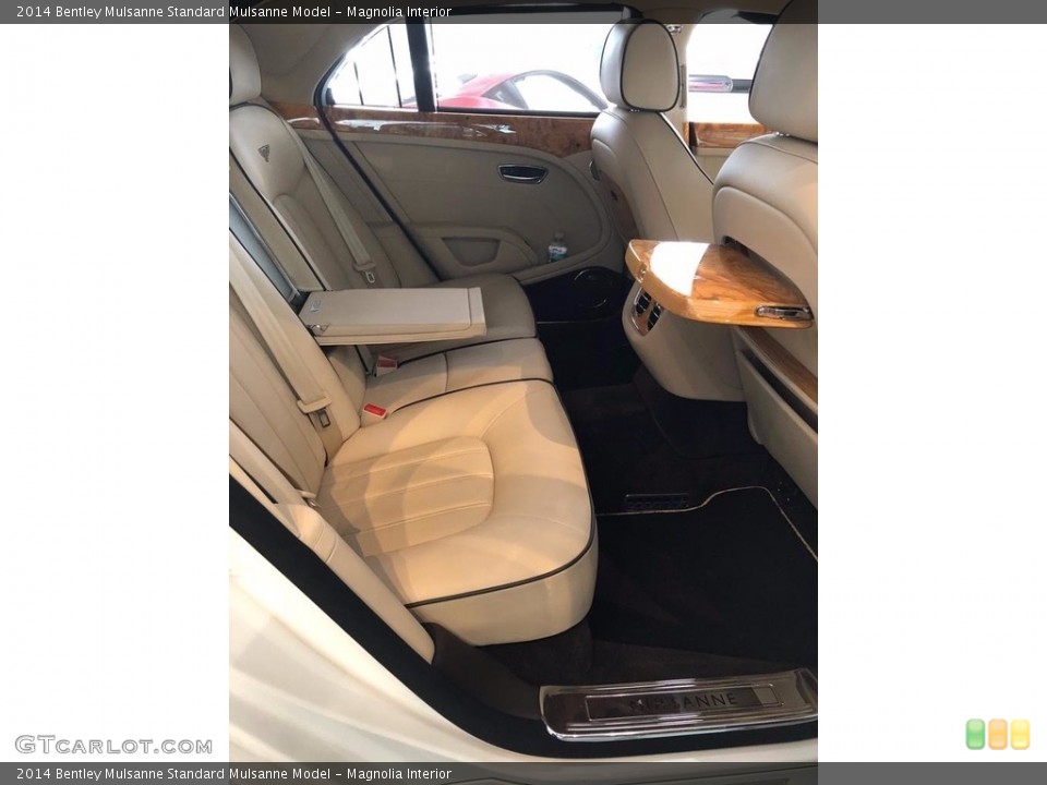 Magnolia Interior Rear Seat for the 2014 Bentley Mulsanne  #131919336