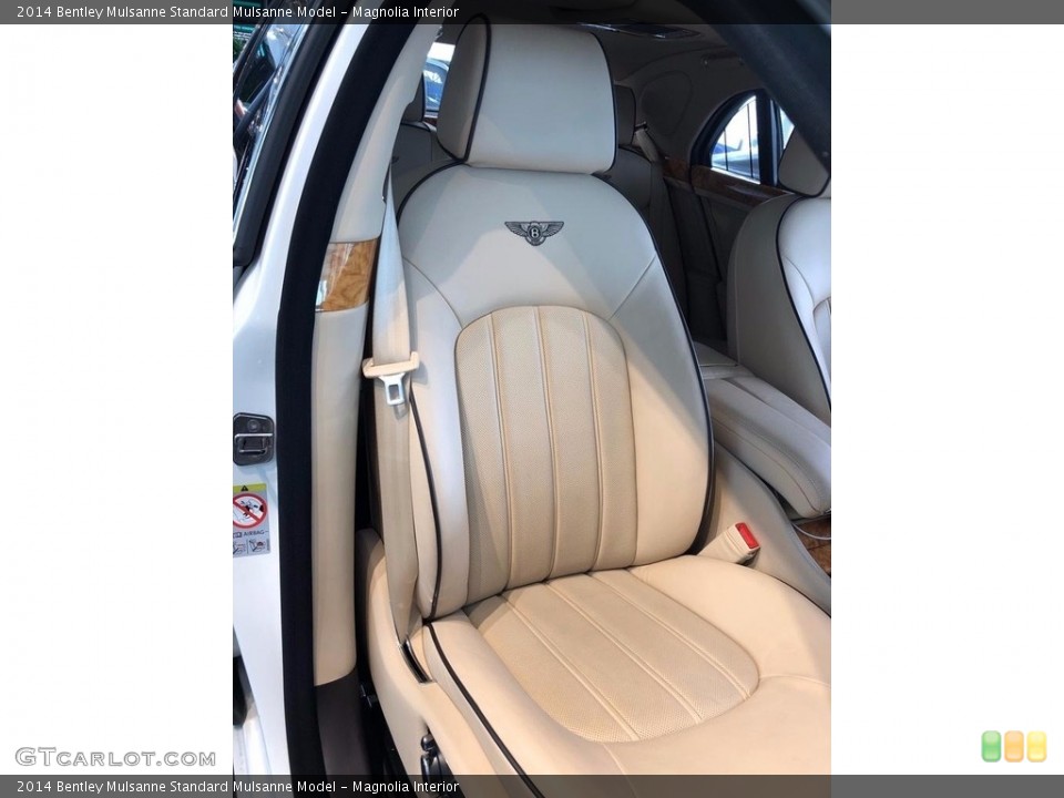 Magnolia Interior Front Seat for the 2014 Bentley Mulsanne  #131919453